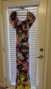 Off the shoulder mermaid maxi dress